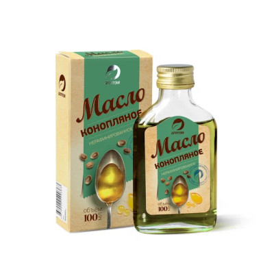 Масло конопляное; 100 мл