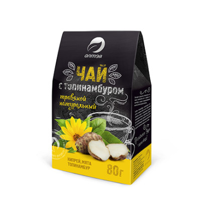 Травяной чай С топинамбуром; 80 г