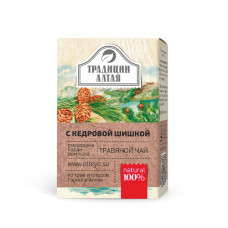 Травяной чай С кедровой шишкой; 50 г