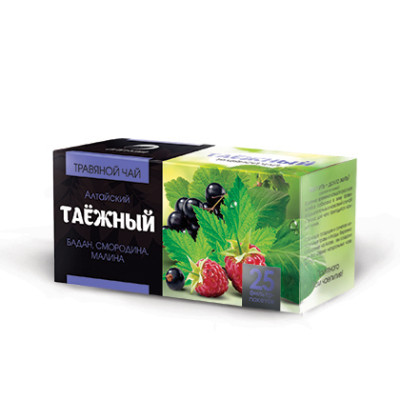 Травяной чай Таёжный; 25 ф-пакетов