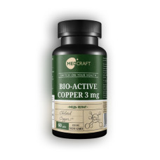 Медь хелат MedCraft, 3 мг, 60 табл.