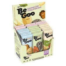 Батончики орехово-ягодные и орехово-фруктовые ассорти SUPERFOOD BeGoo шоу-бокс 