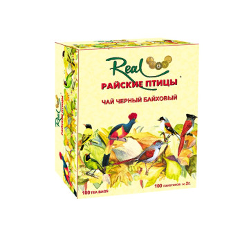 Чай Реал Райские птицы чёрный