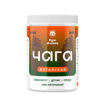Чага Алтайская, 90 капсул*0,3 гр.