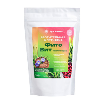 Растительная клетчатка ФитоВит + йод, 200г (дойпак)