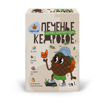 Печенье кедровое (без сахара)