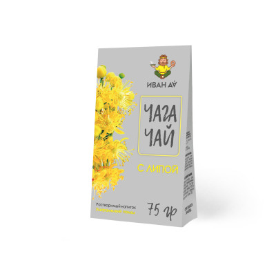 Чага чай с липой и донником (ультрамелкий помол)