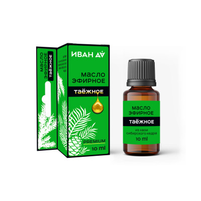 Масло эфирное (косметическое) натуральное Таёжное