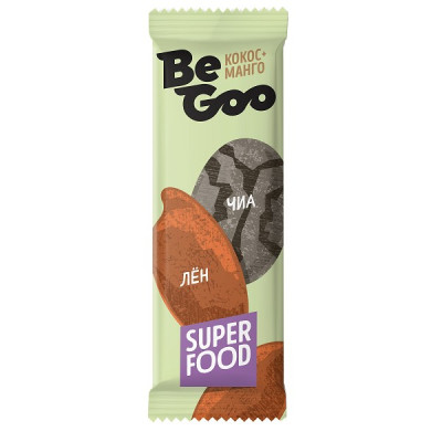 Батончик орехово - фруктовый кокос - манго / BeGoo