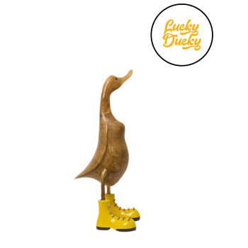 Статуэтка Утка в желтых ботинках размер L