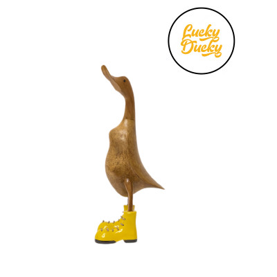 Статуэтка Утка в желтых ботинках размер L