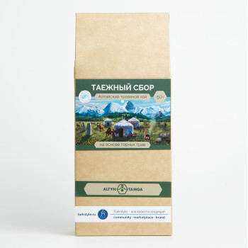 Таежный чай, Травяные сборы, 50 гр.  Республика Алтай