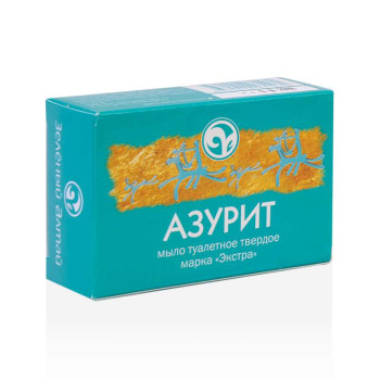 Фито-мыло твердое Азурит, туалетное марка Экстра 